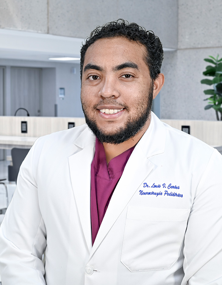 Es la foto de perfil de un cirujano neurológico pediátrico, pediátra y cirujano neurológico en Ciudad de México de Hospital Angeles Acoxpa y Hospital Angeles Metropolitano.