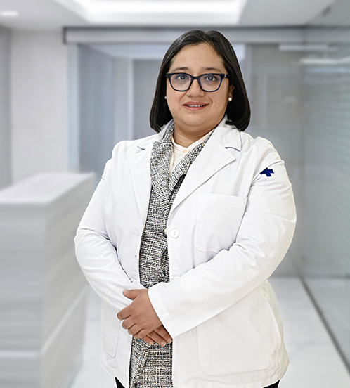 Es la foto de perfil de una coloproctóloga en Ciudad de México de Hospital Angeles Roma.