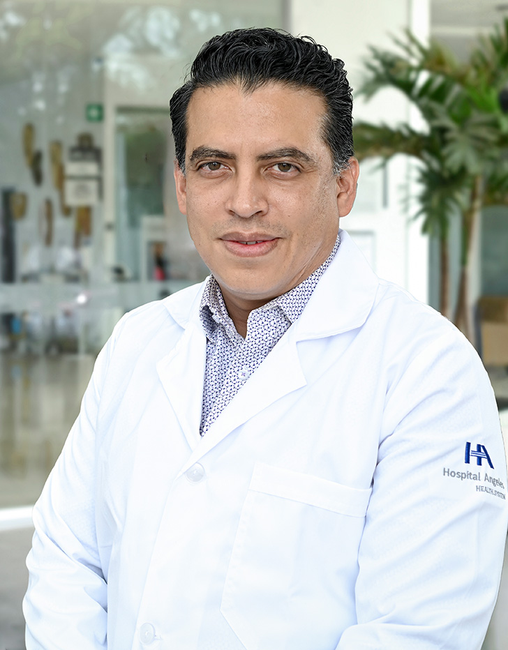 Es la foto de perfil de un ortopedista y traumatólogo, además de ortopedista y traumatólogo pediátrico en Ciudad de México de Hospital Angeles Acoxpa.