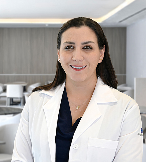 Es la foto de perfil de una ginecóloga oncóloga en Ciudad de México de Hospital Angeles Roma.