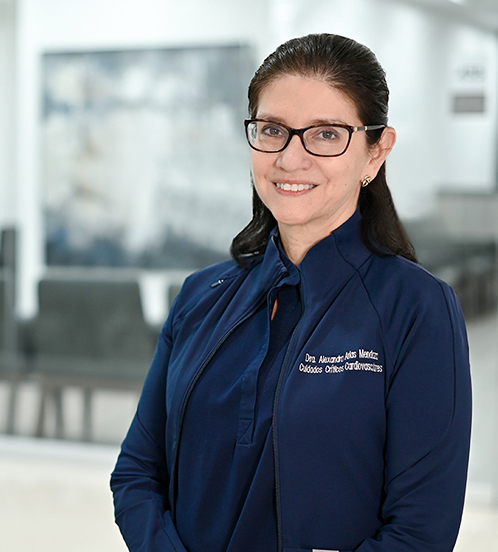 Es la foto de perfil de una cardióloga en Ciudad de México de Hospital Angeles Acoxpa.