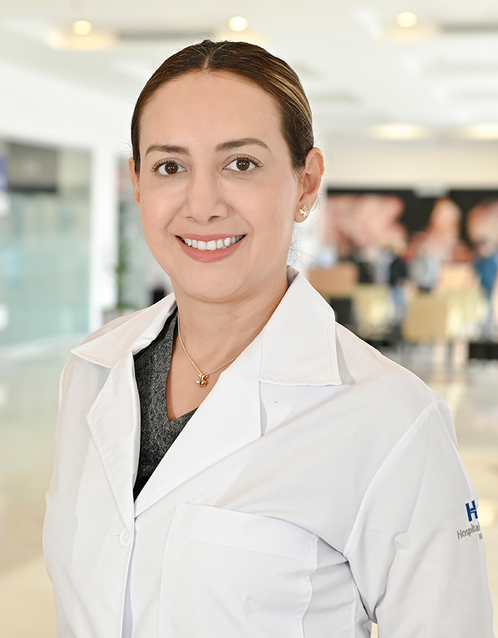 Es la foto de perfil de una otorrinolaringóloga en Xalapa de Hospital Angeles.