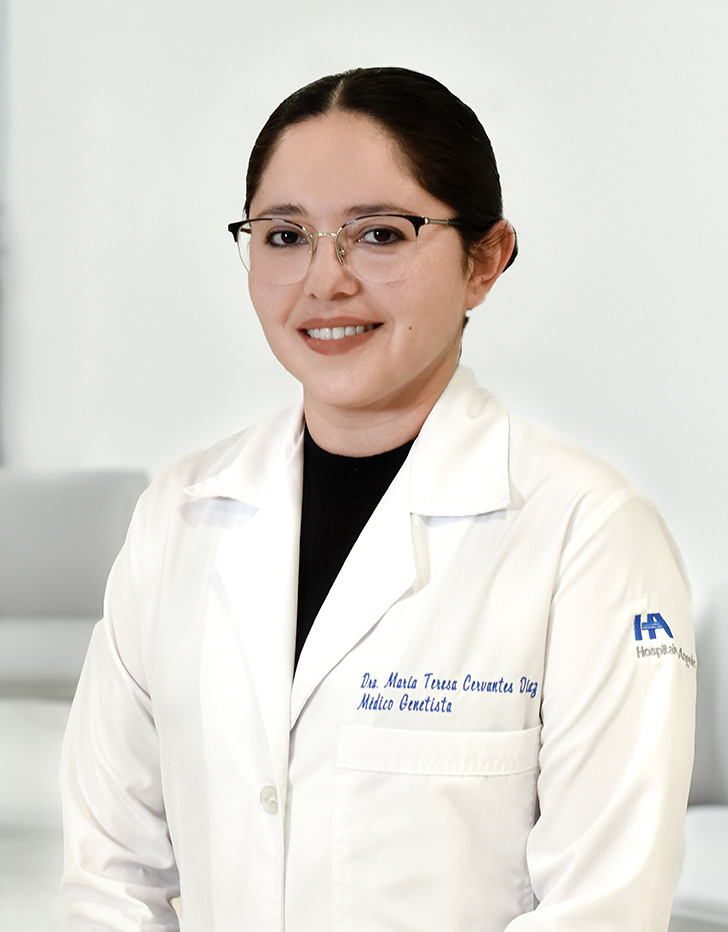 Es la foto de perfil de una genetista humana en Ciudad de México de Hospital Angeles Clínica Londres.