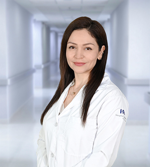 Es la foto de perfil de una ginecóloga en Ciudad Juárez de Hospital Angeles Ciudad Juárez.