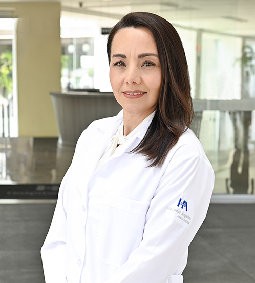 Es la foto de perfil de una nutrióloga en Ciudad de México de Hospital Angeles Acoxpa.