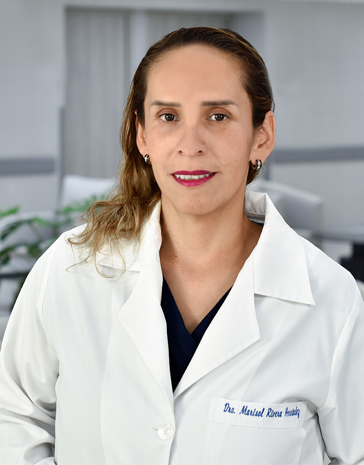 Es la foto de perfil de una ginecóloga oncóloga en Ciudad de México de Hospital Angeles Metropolitano.