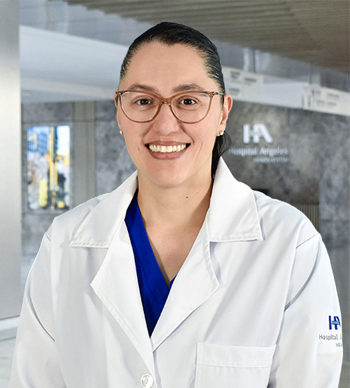 Es la foto de perfil de una gastroenteróloga pediátrica en Querétaro de Hospital Angeles Centro Sur.