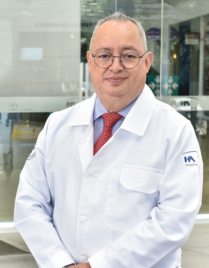 Es la foto de perfil de un ginecólogo en Ciudad de México de Hospital Angeles Acoxpa.