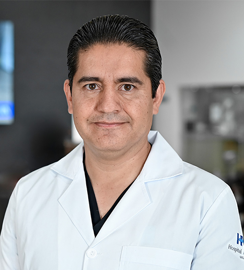 Es la foto de perfil de un cirujano general en San Luis Potosí de Hospital Angeles.