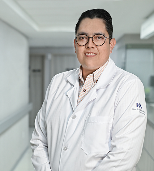 Es la foto de perfil de un otorrinolaringólogo en Ciudad de México de Hospital Angeles México.