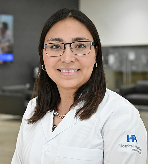 Es la foto de perfil de una pediatra en San Luis Potosí de Hospital Angeles San Luis Potosí.