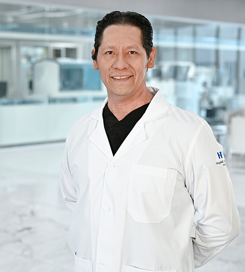 Es la foto de perfil de un urólogo en Guadalajara de Hospital Angeles Del Carmen.