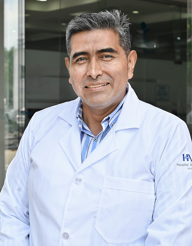 Es la foto de perfil de un neumólogo pediátrico en Villahermosa de Hospital Angeles Villahermosa.