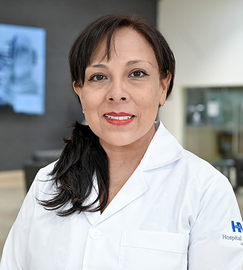 Es la foto de perfil de una otorrinolaringóloga en San Luis Potosí de Hospital Angeles San Luis Potosí.