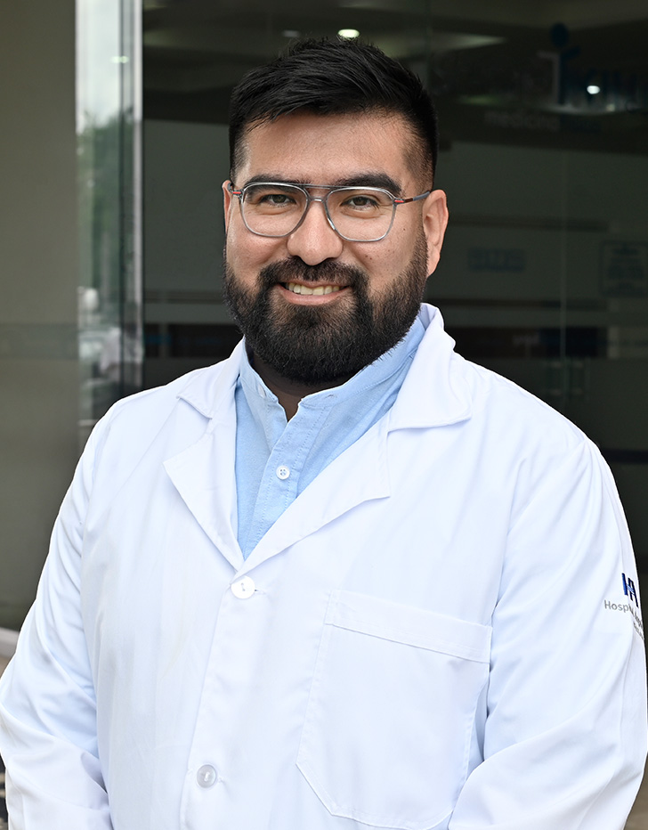 Es la foto de perfil de un cirujano pediátrico y cirujano cardiotorácio pediátrico en Villahermosa de Hospital Angeles Villahermosa.