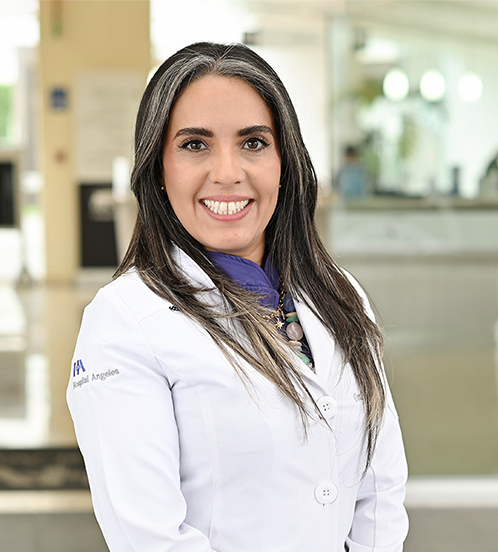 Es la foto de perfil de una ortopedista y traumatóloga en Ciudad de México de Hospital Angeles México.