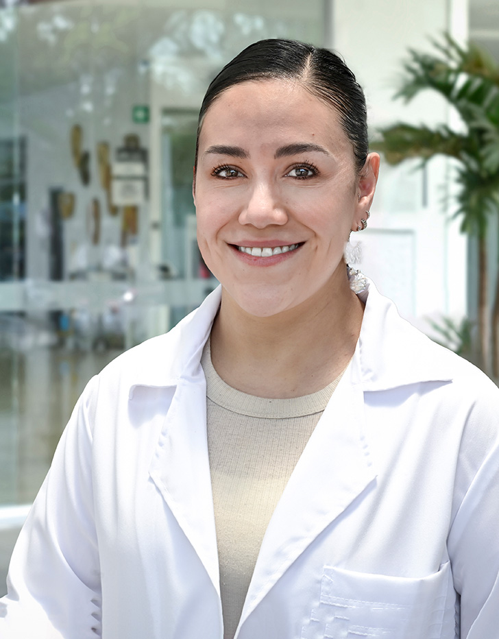 Es la foto de perfil de una dermatopatóloga en Ciudad de México de Hospital Angeles Acoxpa.