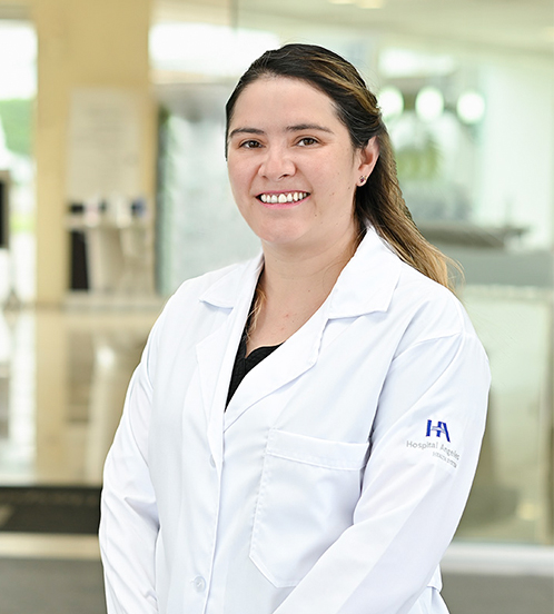 Es la foto de perfil de una cirujana neurológica en Ciudad de México de Hospital Angeles Acoxpa.