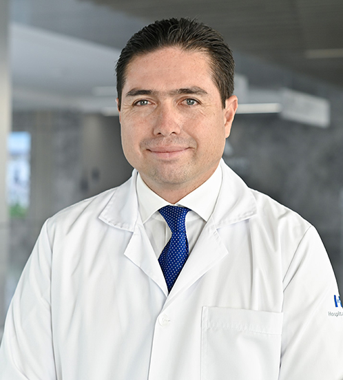 Es la foto de perfil de un cirujano oncológico en Querétaro de Hospital Angeles Centro Sur.