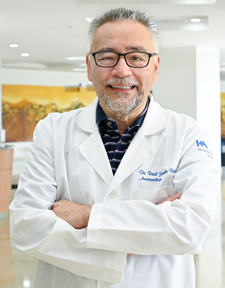 Es la foto de perfil de un anestesiólogo en Ciudad Juárez de Hospital Angeles Ciudad Juárez.