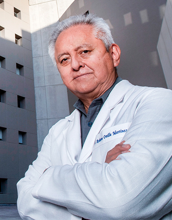 Es la foto de perfil de un hematólogo en Huixquilucan de Hospital Angeles Lomas.