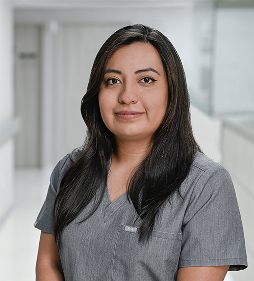 Es la foto de perfil de una cirujana general en Ciudad de México de Hospital Angeles México.