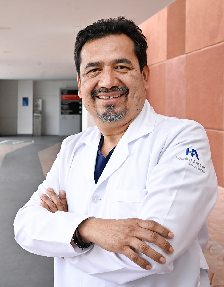 Es la foto de perfil de un nefrólogo en León de Hospital Angeles León.