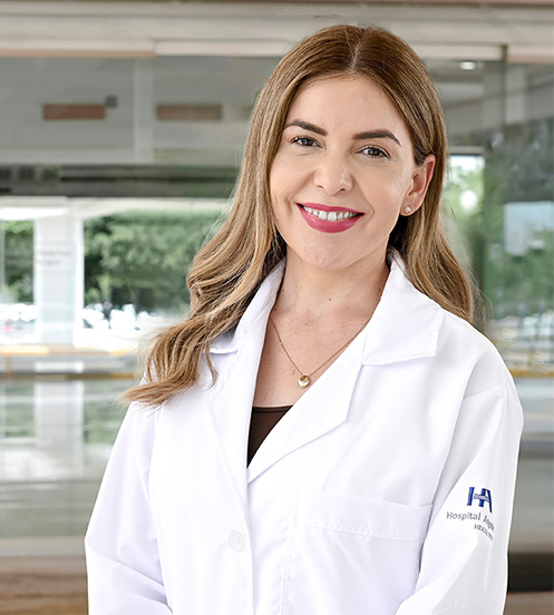 Es la foto de perfil de una nefróloga en Culiacán de Hospital Angeles Culiacán.